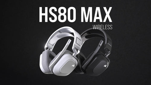 Corsair HS80 MAX Wireless Gaming Headset – Steel Grey