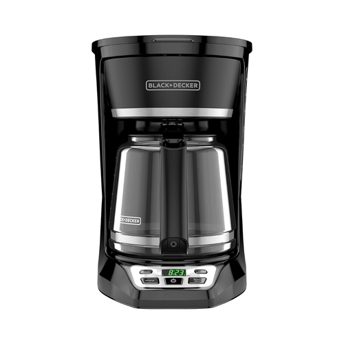Cafetière programmable Black & Decker 12 tasses - noire (CM1070BC)