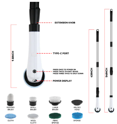 Lumy Electric Spin Scrubber