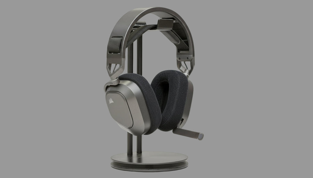 Corsair HS80 MAX Wireless Gaming Headset – Steel Grey