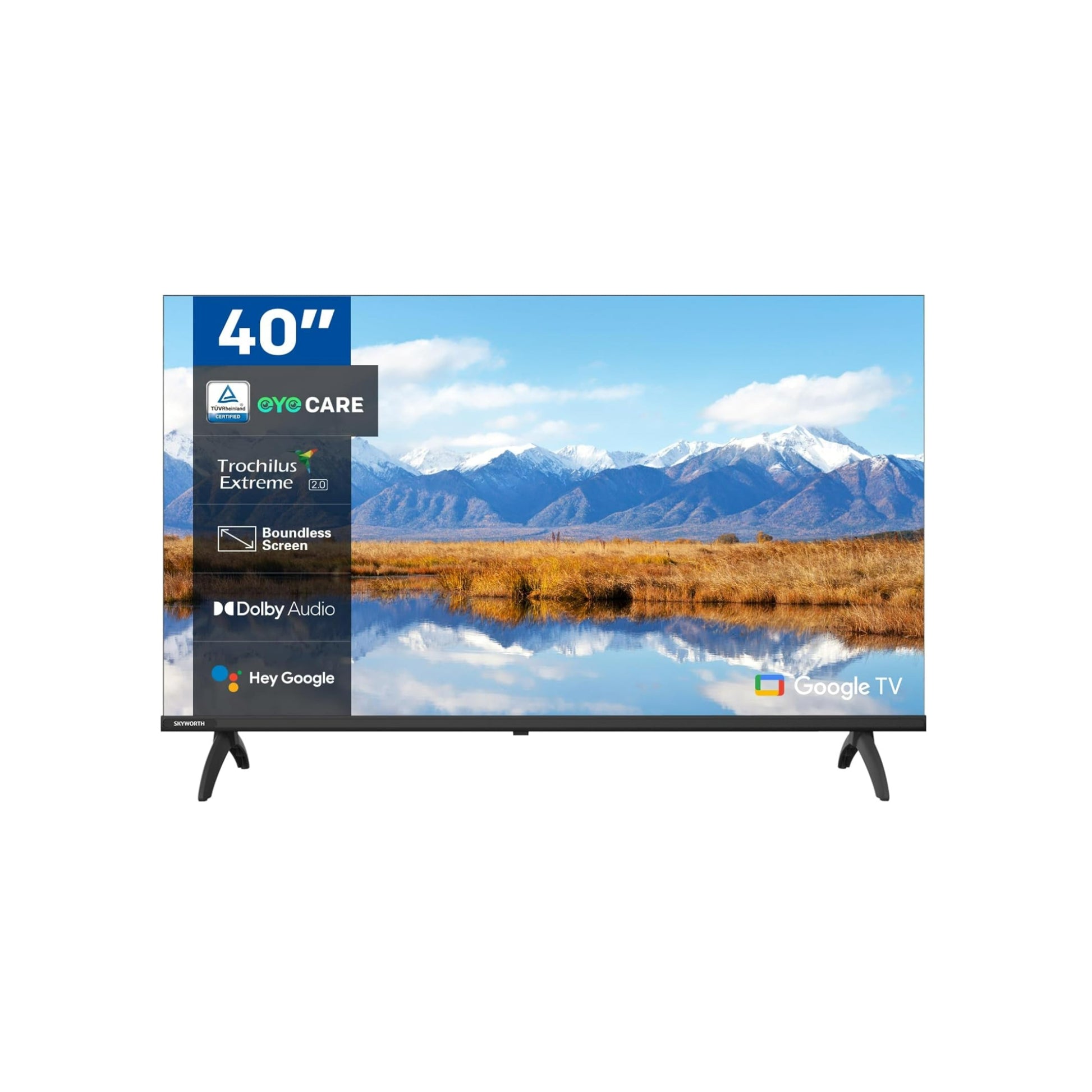 Skyworth 40” 1080p Full HD Smart Google TV (40E5500A)